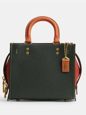 Coach Rogue 20 in Colorblock Amazon Green